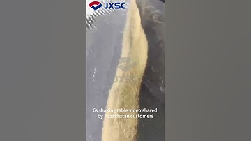 Video of 6s shaking table  shared by Kazakhstan customers