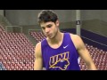 Uni track and field tommy larson high jump