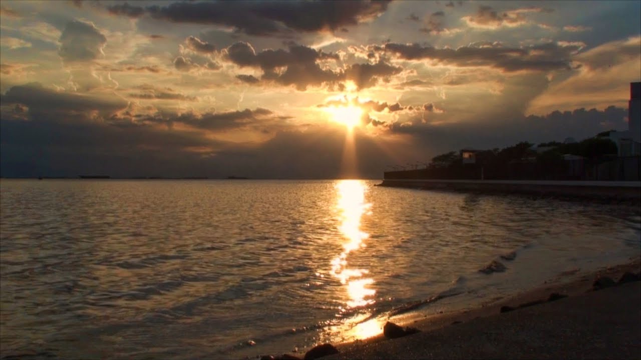 Sunset in Manila Bay, No copyright video and music