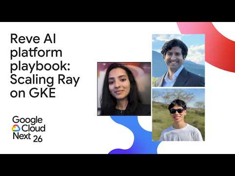 Reve AI platform playbook: Scaling multimodal foundation models with Ray on GKE
