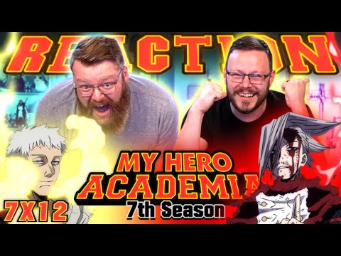 My Hero Academia 7x12 REACTION!! "Those Who Defend, Those Who Violate"