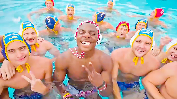 iShowSpeed tries Water Polo.. (can't swim 😂)