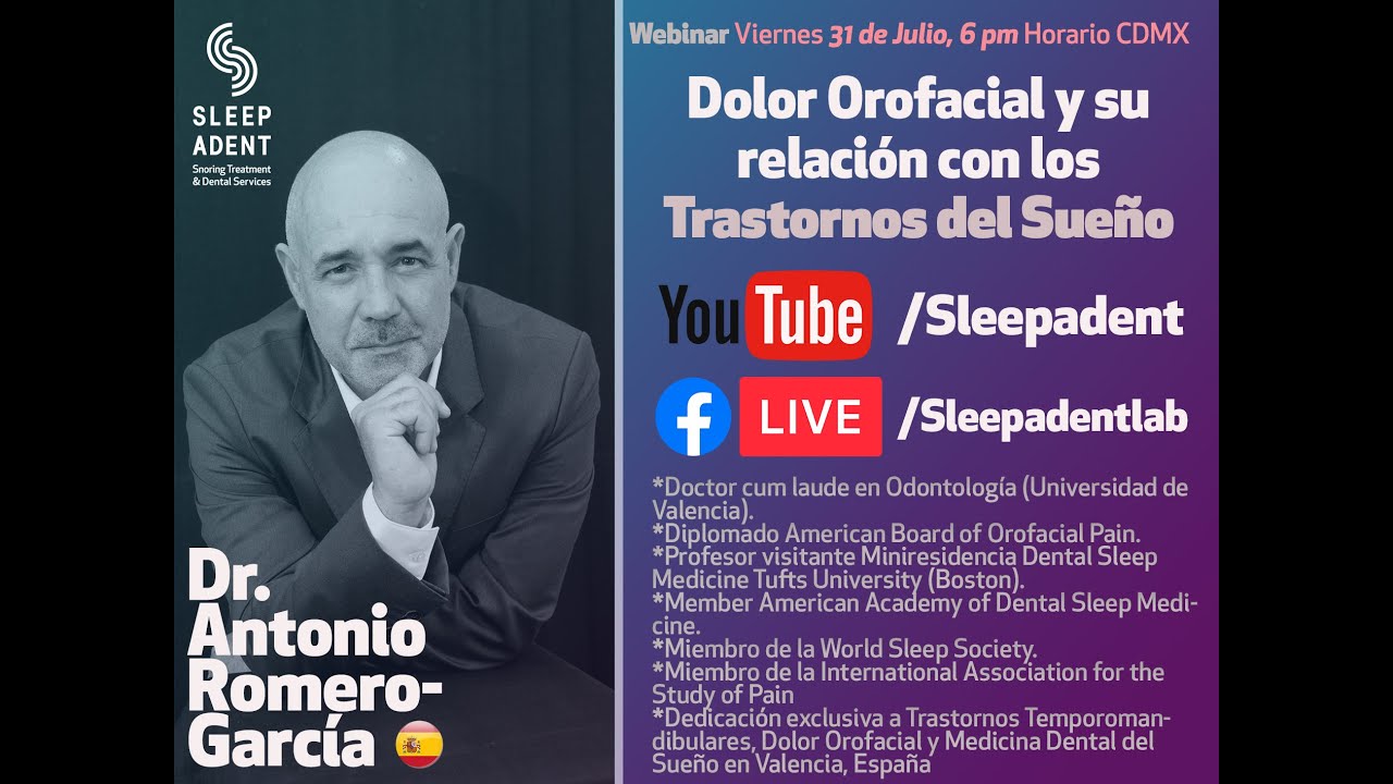📌 Dolor Orofacial y su relación con los Trastornos del Sueño