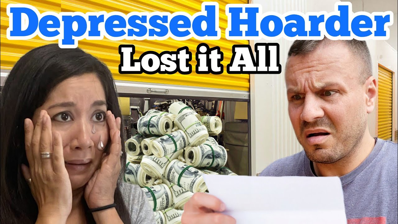 DEPRESSED HOARDER Lost His Storage Unit Filled With MONEY