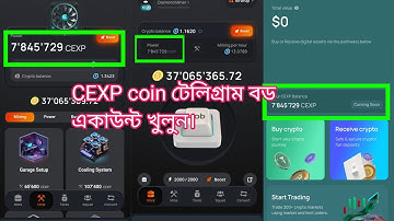 CEX.IO Power Tap Telegram Bot & Free Income