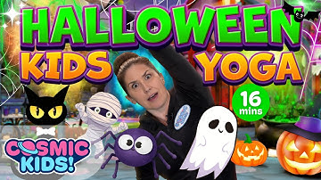 NIEUW! Halloweenyoga voor kinderen! | Haunted House - Een kosmisch kinderyoga-avontuur!