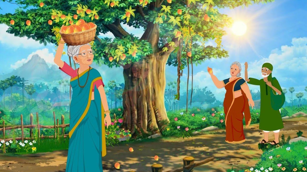 पड़ोसन के षड्यंत्र में फंसी एक बुढ़िया || Hindi kahaniya | moral story | cartoon kahani || 