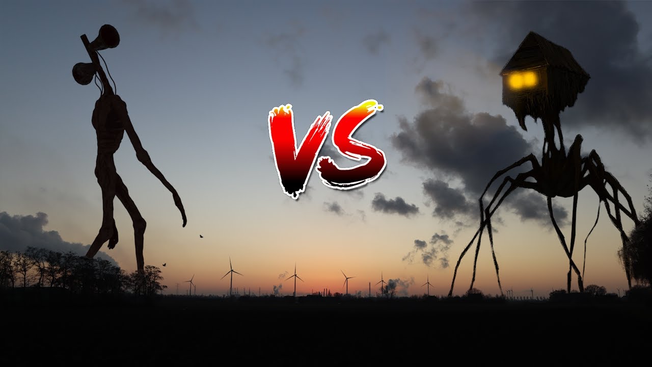 Siren Head VS House Head CAUGHT ON CAMERA..! YouTube