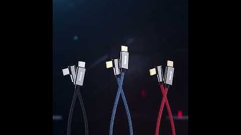 Baseus Legend Series Elbow Fast Charging Data Cable Type-C to Type-C 100W