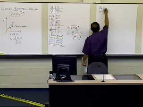 Chapter 06.03: Lesson: Linear Regression with No Intercept: Example