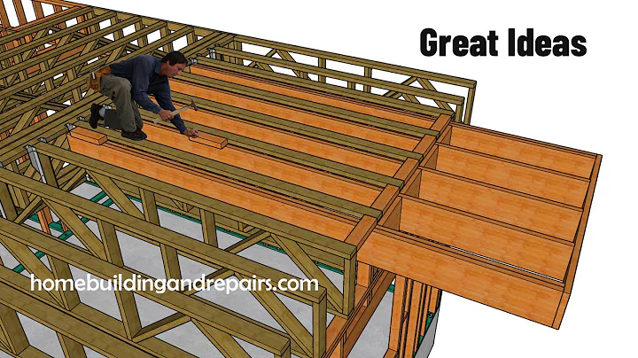 How To Build Cantilever In Open Web Type Floor Framing Structure With Construction Standard Lumber