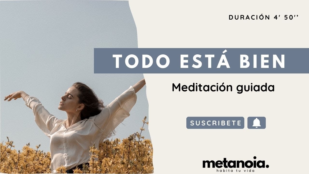 MEDITACION GUIADA para calmar la mente y escuchar tu cuerpo 🧠🫀 - YouTube