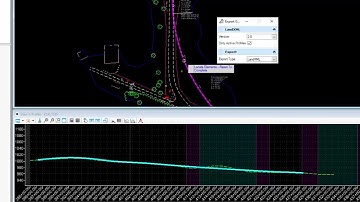 Export Alignment LandXML in ORD