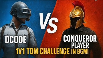 Conqueror player challenge me 1v1 TDM and this happened🥵😱🔥