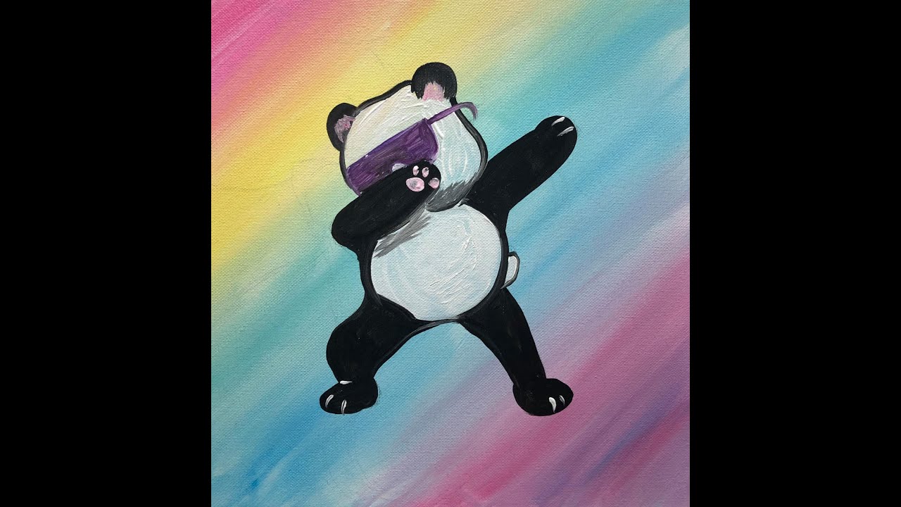Dabbing Panda Virtual Painting Session Original Air date: September 1st ...