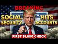 Breaking! First-Time $1,600 Social Security Check to Hit Accounts in Last Week of March — Seniors Su