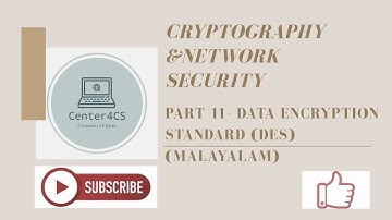 Part 12 : DES (Data Encryption Standard)