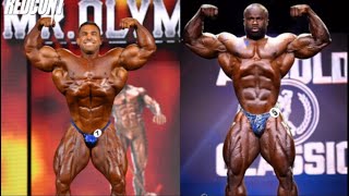 Derek Lunsford(2022 Mr. Olympia) vs Samson Dauda(2023 Arnold Classic)