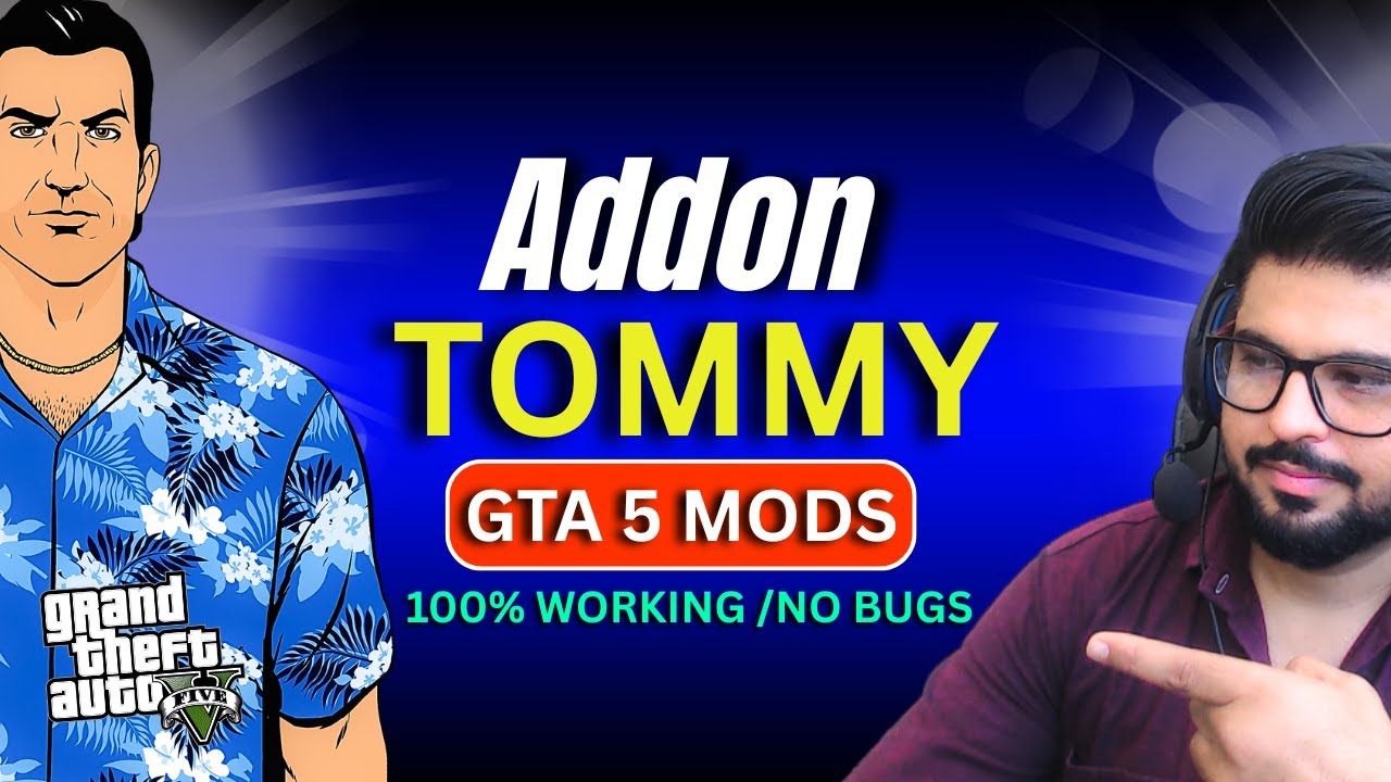 HOW TO INSTALL TOMMY VERCETTI IN GTA 5 2026 GTA 5 MODS HINDI URDU 
