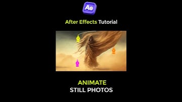 ✨Bring Stills to Life Animate 2D Images with loopFlow in After Effects #shorts