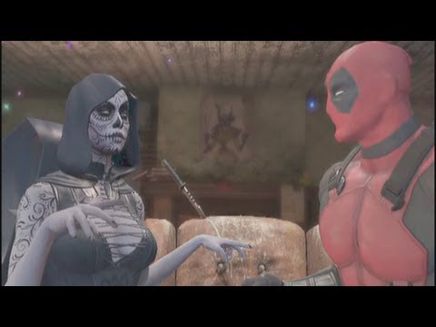 Deadpool - Cutscenes/Funny Moments (Part 5) - Catacombs