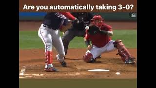 Sometimes 3-0 is the best pitch you’ll get all day