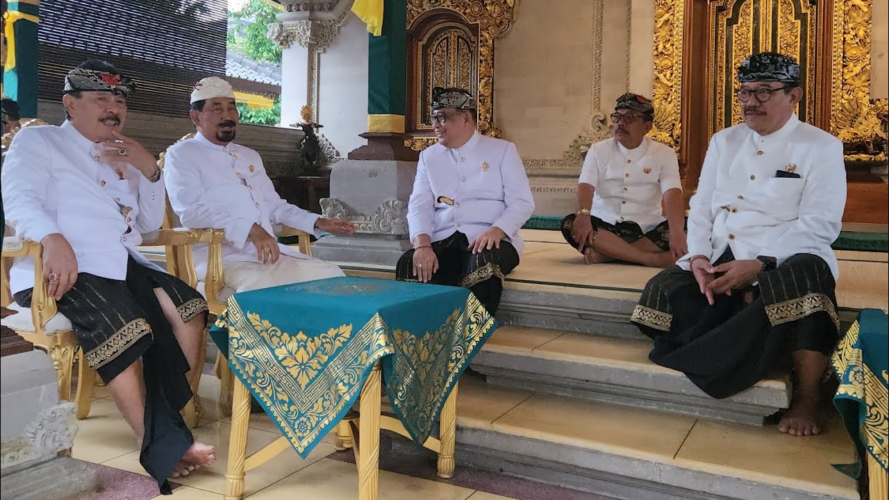 ANGGA PURI AGUNG UBUD MEPEED, JELANG UPACARA ABISEKA IDA COKORDA MENGWI ESOK HARI/7 JULI 2025