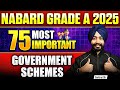 75 Most Important Government Schemes for NABARD Grade A Current Affairs Preparation 2025