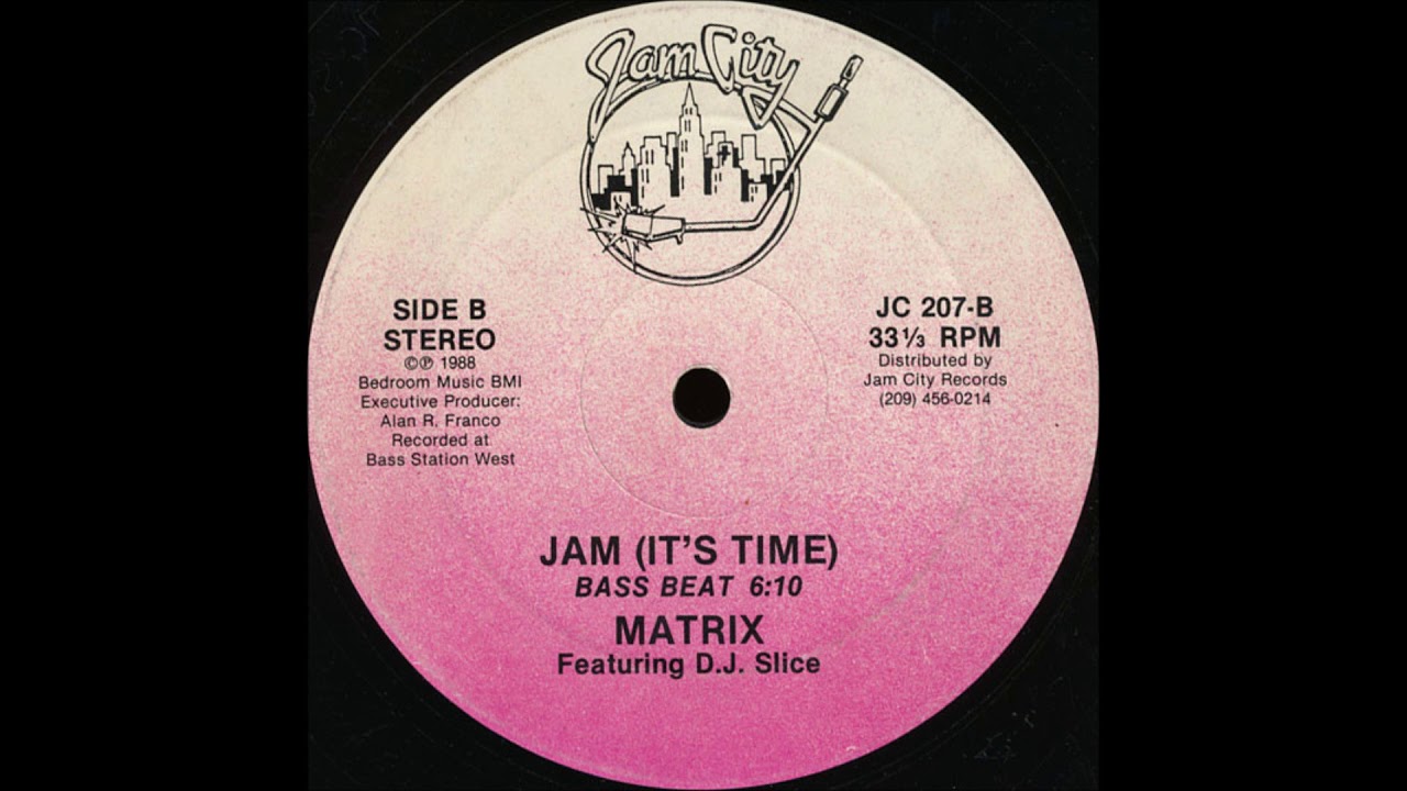 Matrix Featuring DJ Slice - Jam (It's Time) (Bass Beat) - YouTube