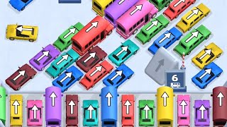 Car Jam Level 83 Game Walkthrough || Bus Out - Bus Jam Puzzle Game