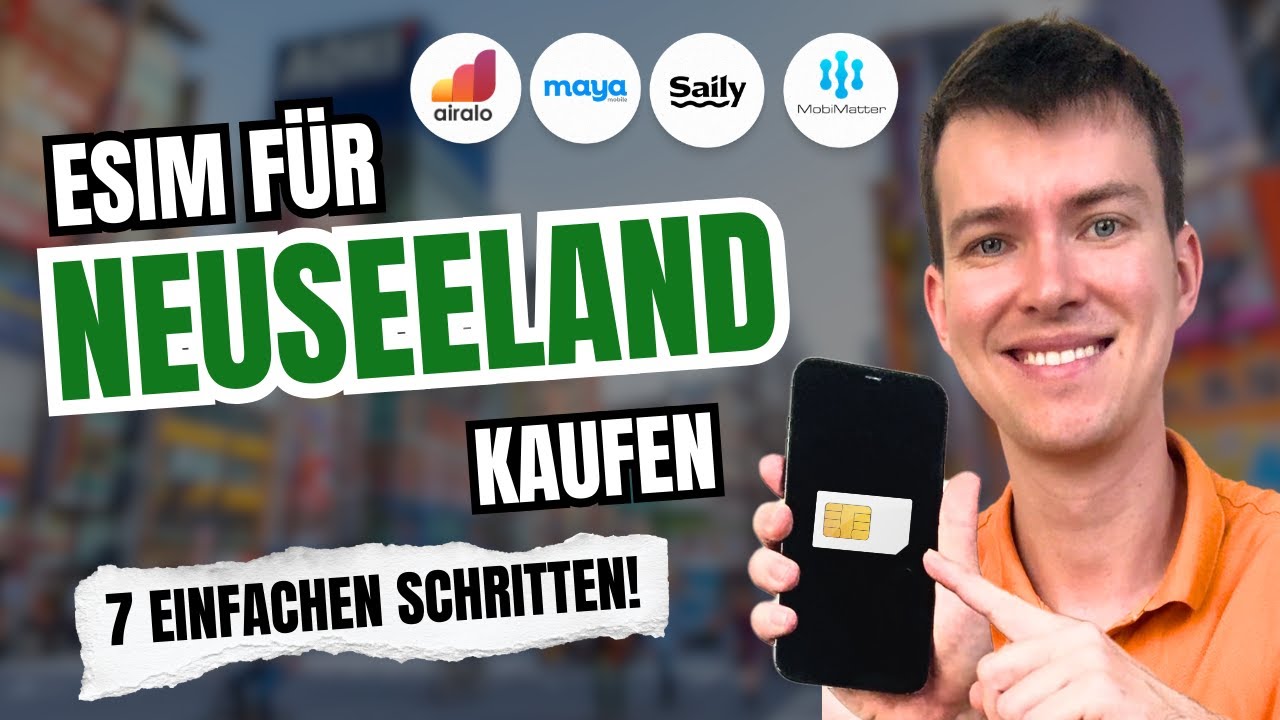 eSIM für NEUSEELAND kaufen: In 7 EINFACHEN Schritten (Anleitung)