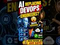 Can AI Replace DevOps Engineers? #ai #devops #aws #cloudcomputing #techjobs #usa #usashorts