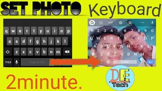 Keyboard screen par photo kaise set kare | How to set a photo on keyboard screen. screenshot 4