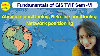Absolute positioning, Relative positioning, Network positioning.