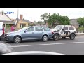 В’їхали в машину поліцейських: у Луцьку аварія за участі трьох автівок