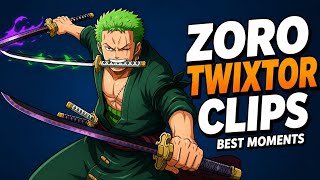 Zoro Twixtor Clips 4K From onepiece Roronoa Zoro Edit clips