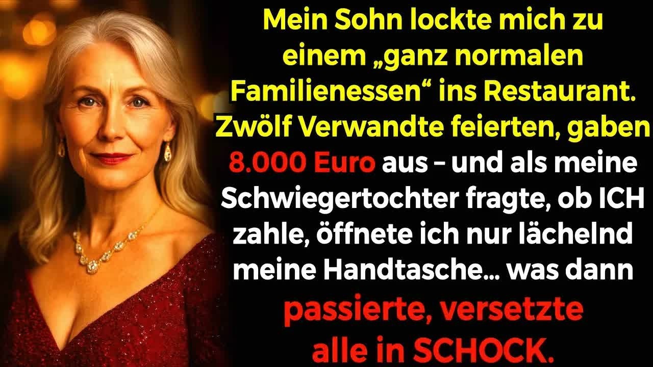 „Liebling, hast du Bargeld oder bezahlst du mit Karte?“ Zwölf Augen starrten mich an, nachdem sie Hummer und Wein für achttausend Dollar verschlungen hatten. Ich hatte kein Bargeld, keine Karte,...
