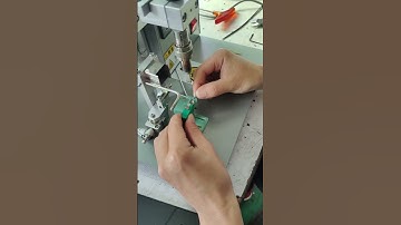[BBA] How wire cable soldering machine,manual soldering station works? #shorts