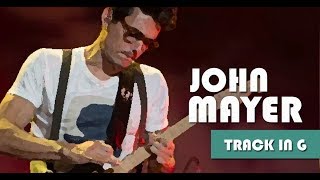 John Mayer Style Funk Groove Guitar Backing Track Jam in G chords