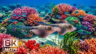 Aquarium 8K HDR – Soothing Underwater Life with Relaxing Music