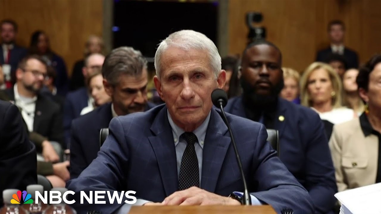 Senators vote to hold Anthony Fauci in contempt of Congress for pleading the Fifth