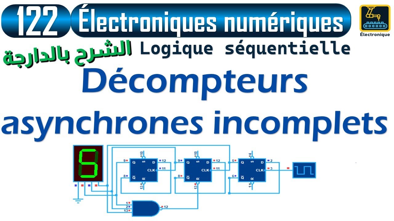 122 Logique séquentielle Décompteurs asynchrones incomplets