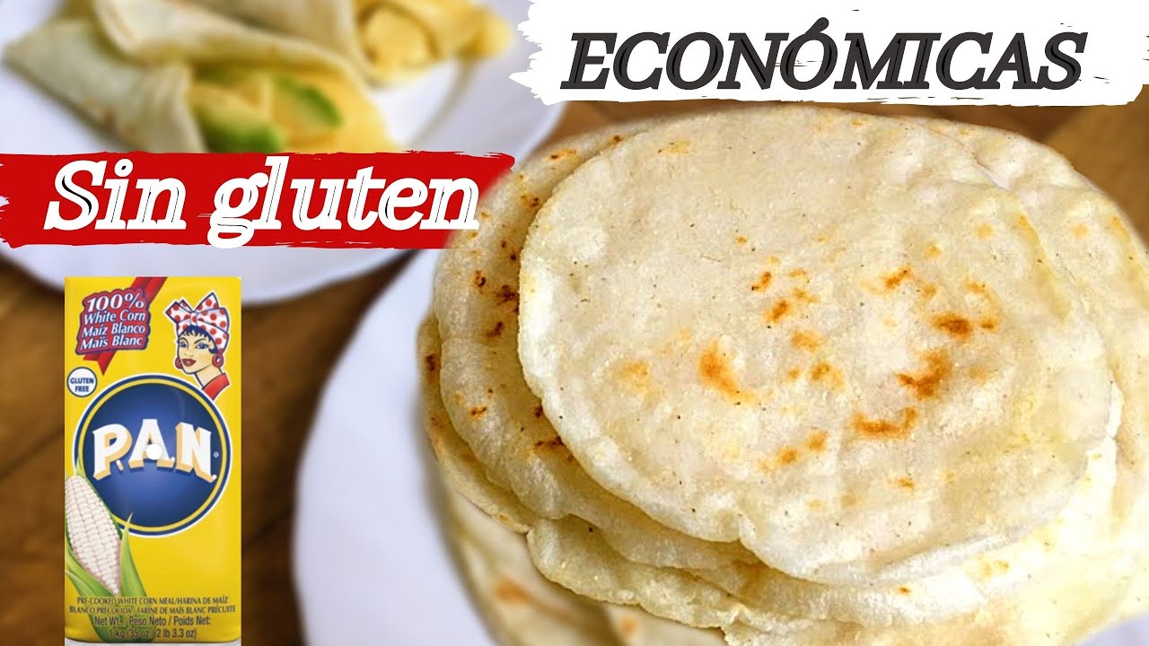 Fajitas Con Harina Pan Sin Gluten Receta Económica Youtube