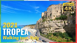 TROPEA (Calabria) Italy, Walking tour 4k - Ultra HD