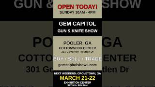Open today in Pooler, GA! #georgia #outdoorgear #tradeshows #poolerga #collectibles #outdoors