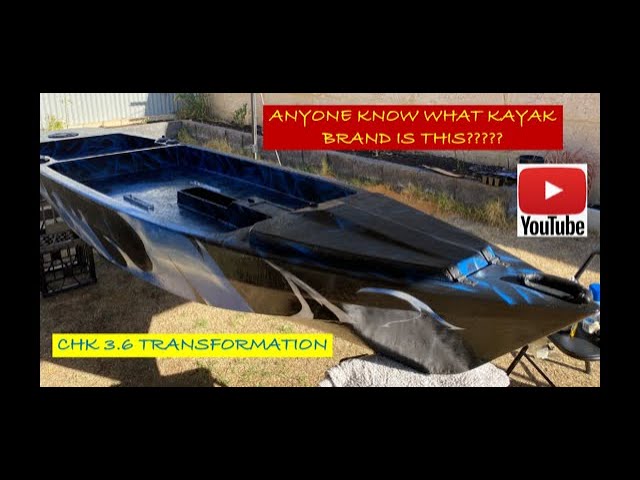 How to DIY Paint a Kayak Camo Crazy Results 