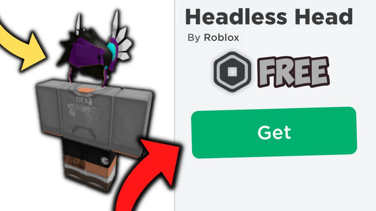 I got the headless head for free somehow : r/roblox