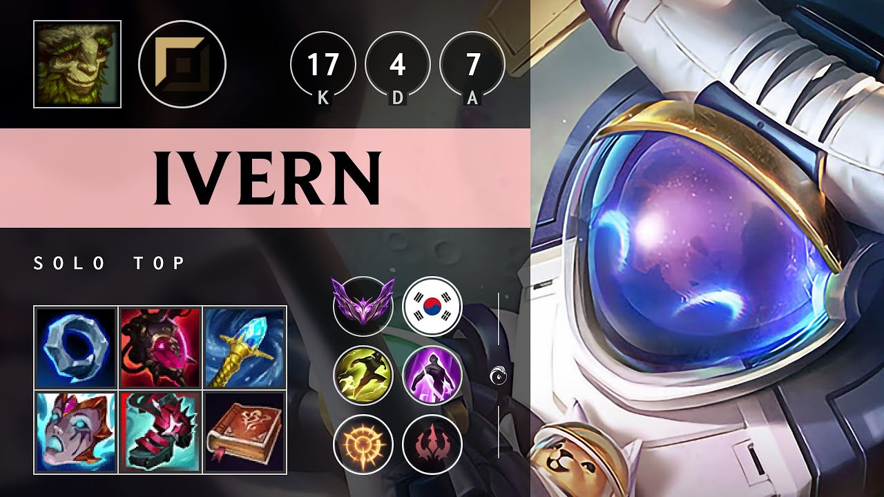 Ivern Top vs Cho'Gath - KR Master Patch 25.17