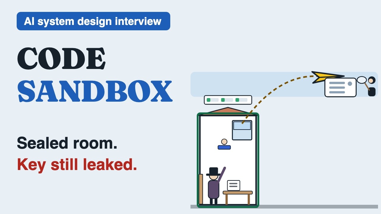 Design a Code Sandbox for Your AI System Design Interview thumbnail