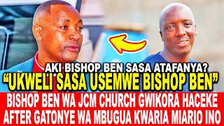 BISHOP BEN OF JCM CHURCH GWIKORA HACEKE AFTER GATONYE OF MBUGUA THIS TWO YEARS